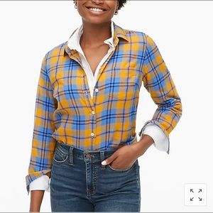 J. Crew Flannel button-up shirt